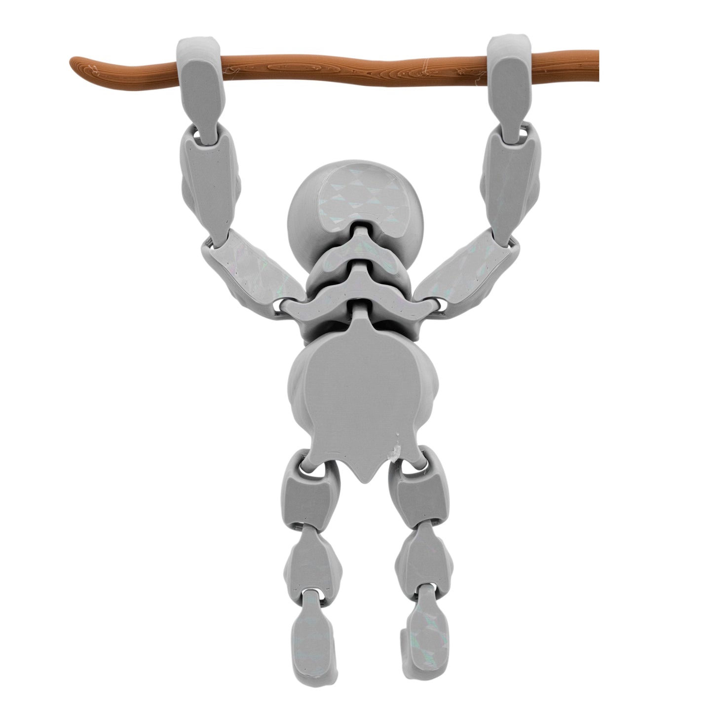 3D Printed Sloth Fidget With Tree Props | Multiple Colors | Black Sheep Products LLC