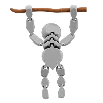 3D Printed Sloth Fidget With Tree Props | Multiple Colors | Black Sheep Products LLC