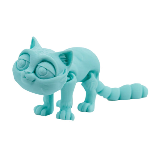 3D Printed Cat Fidget | Multiple Colors | Black Sheep Products LLC Teal