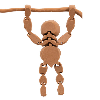3D Printed Sloth Fidget With Tree Props | Multiple Colors | Black Sheep Products LLC