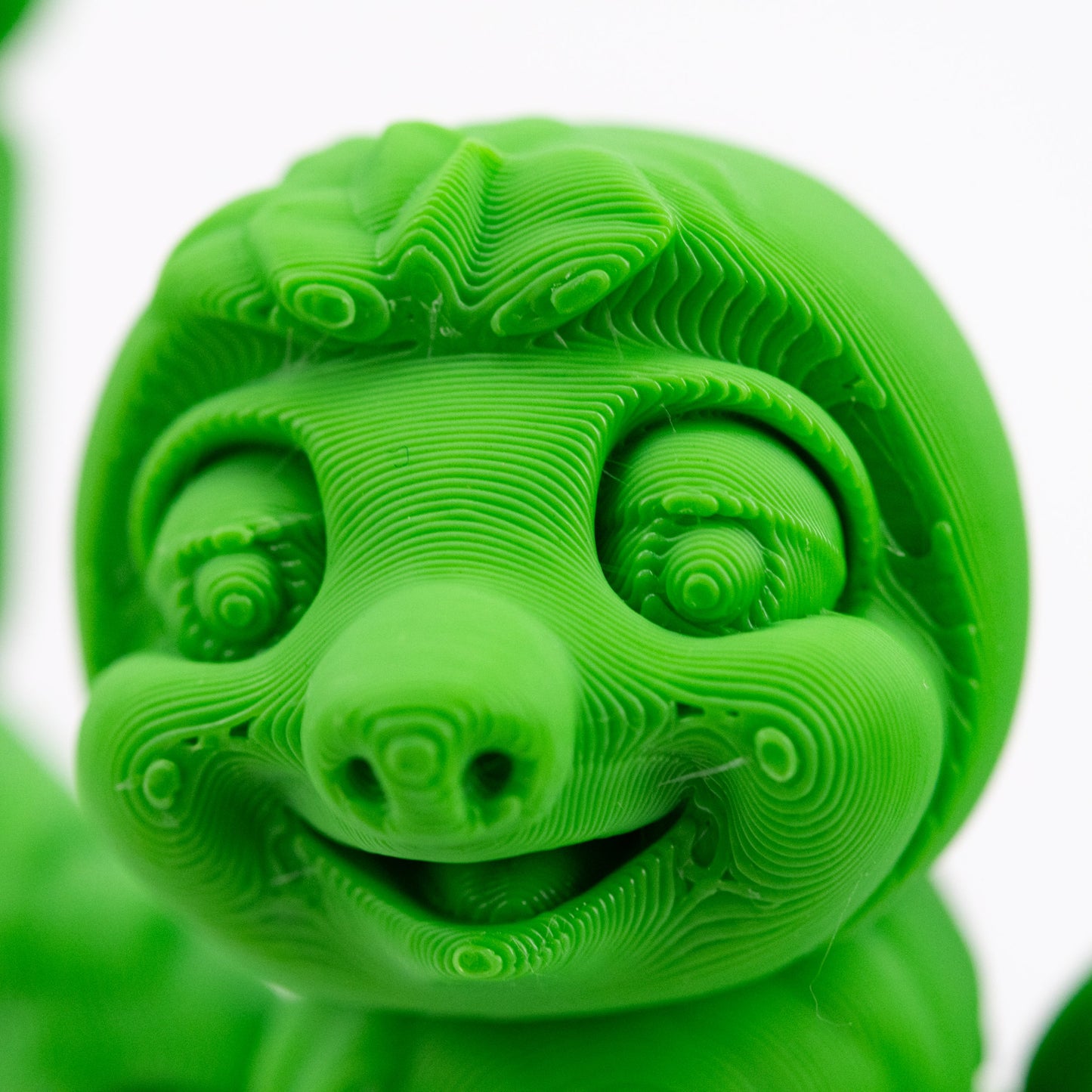 3D Printed Sloth Fidget With Tree Props | Multiple Colors | Black Sheep Products LLC