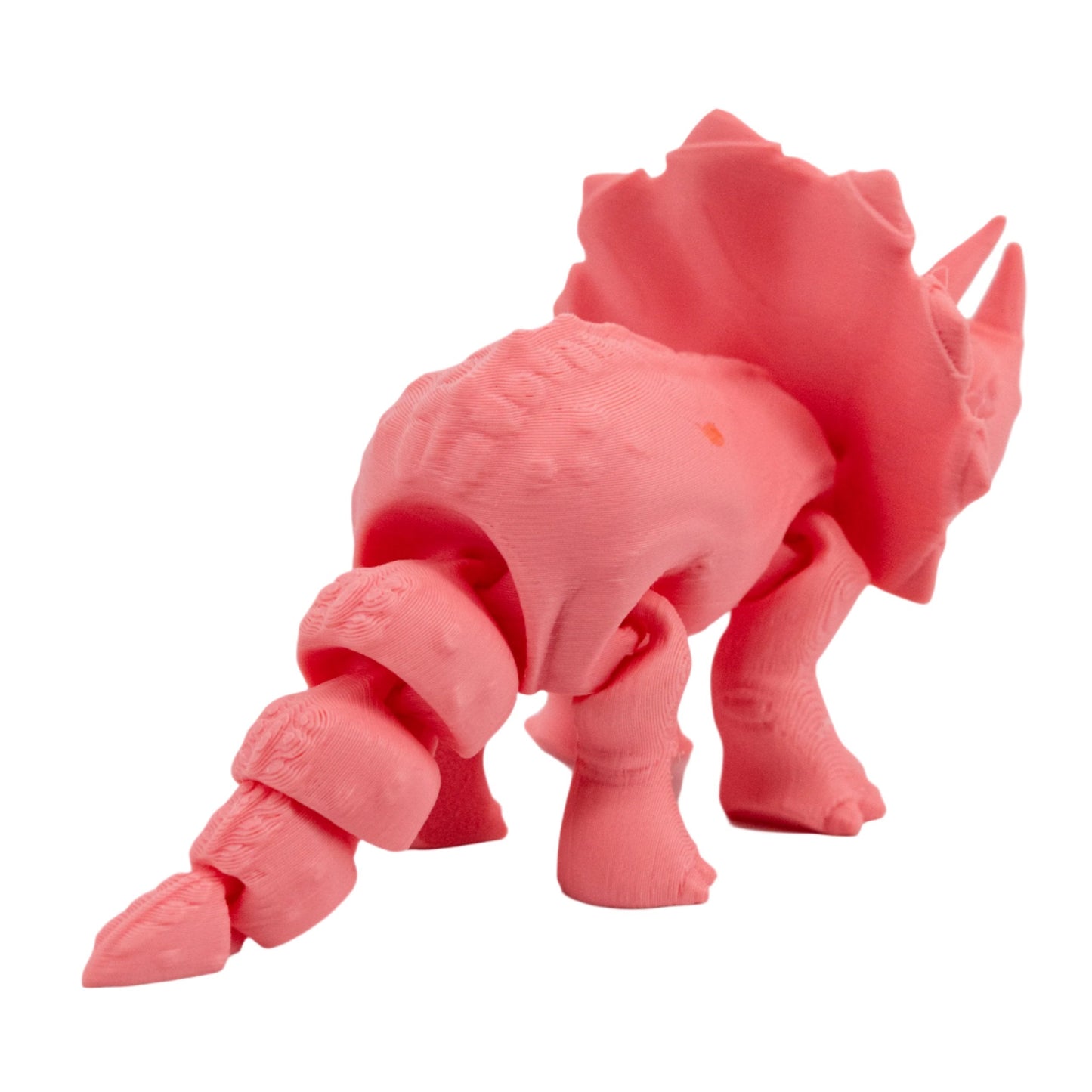 3D Printed Articulated Flexible Triceratops Dinosaur | Multiple Colors | Black Sheep Products LLC