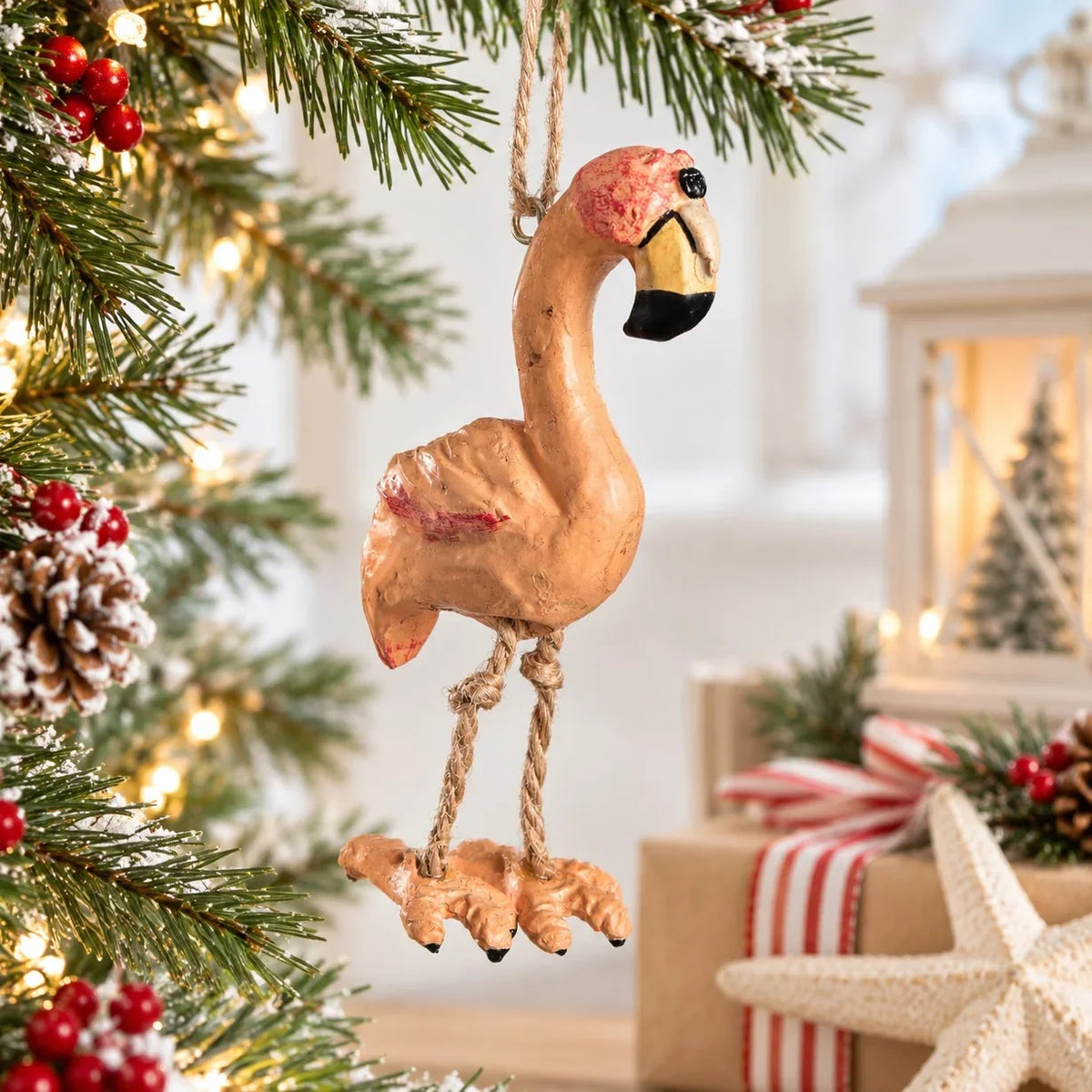 Flamingo Ornament | Bert Anderson Collection