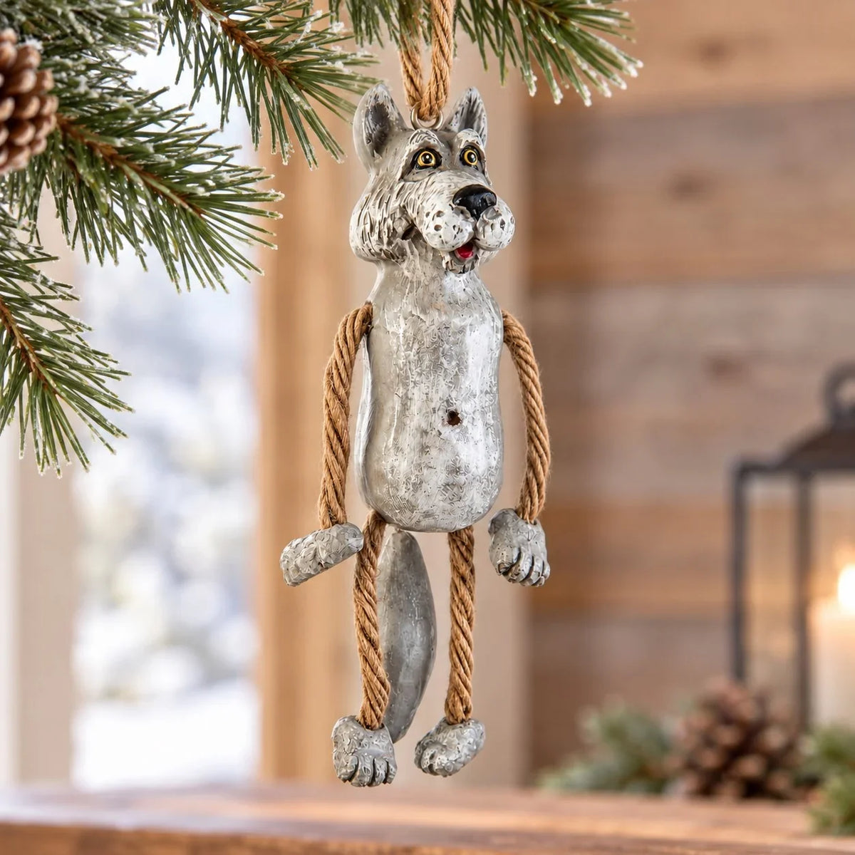 Wolf Ornament | Bert Anderson Collection