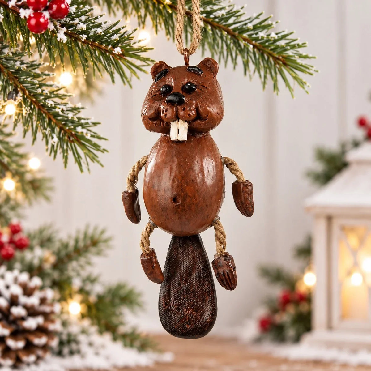 Beaver Ornament | Bert Anderson Collection