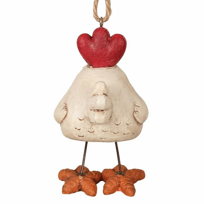 Chicken with Wire Legs Ornament | Bert Anderson Collection