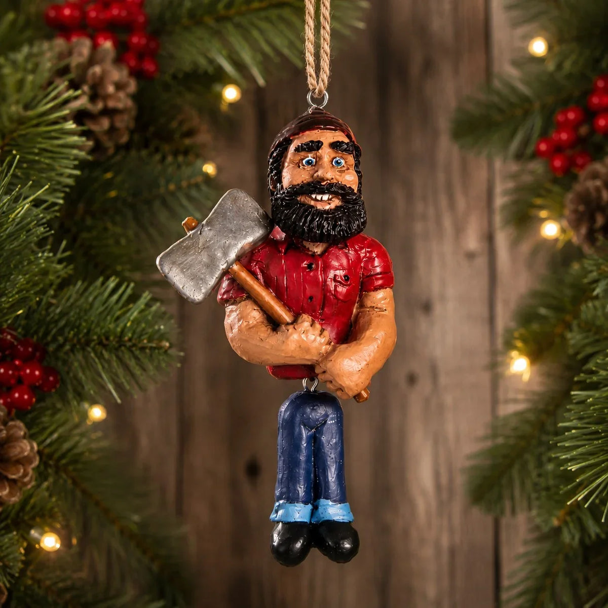 Paul Bunyan Ornament | Bert Anderson Collection