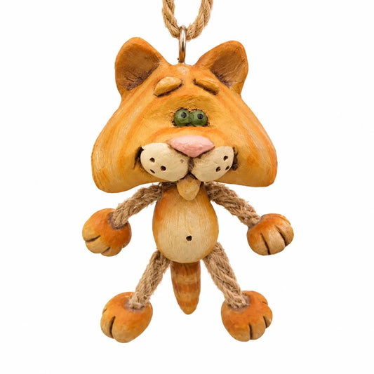 Orange Tabby Cat Ornament | Bert Anderson Collection