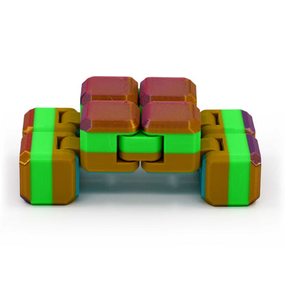 3D Printed Fidget Cube | Multiple. Colors | Black Sheep Products LLC