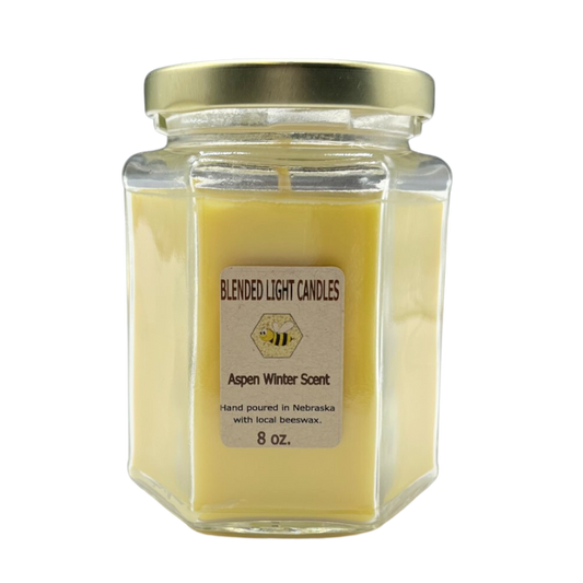 Aspen Winter Scented Candle | Multiple Sizes | Blended Light