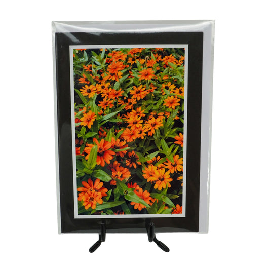 Black Greeting Card | Multiple Designs | KJ Made Fire Flower