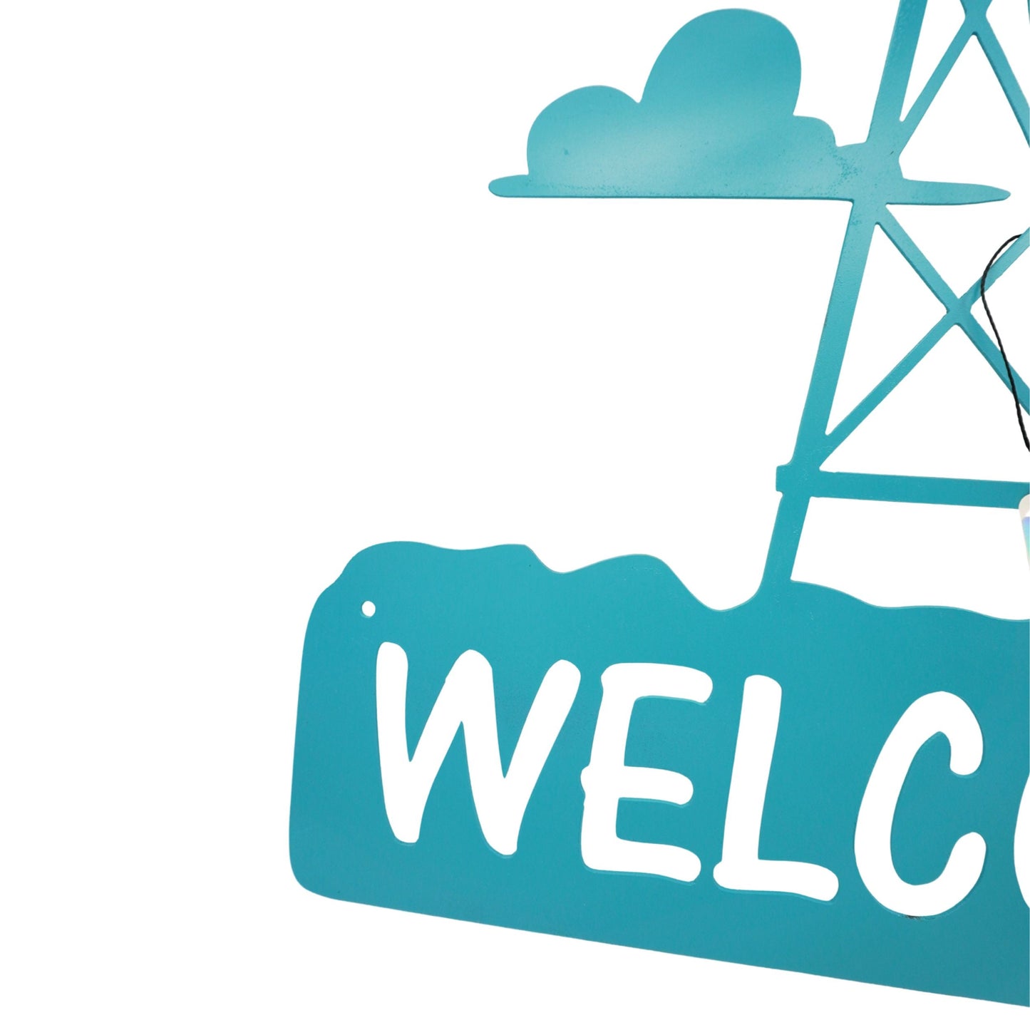 Windmill Welcome Plasma Cut Sign | Multiple Colors | 16" x 19" | Craftaholics4U