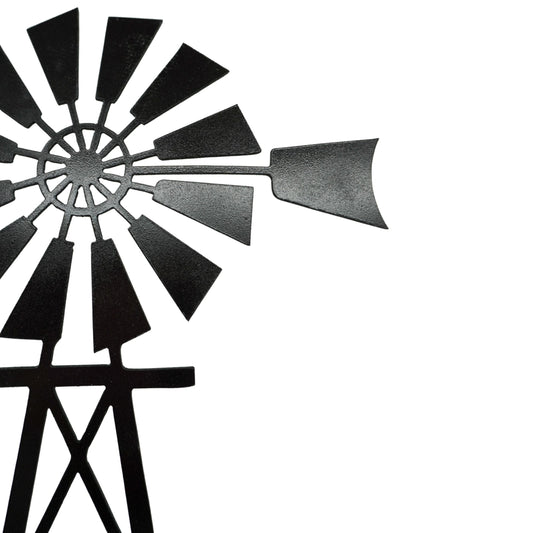 Windmill Welcome Plasma Cut Sign | Multiple Colors | 16" x 19" | Craftaholics4U