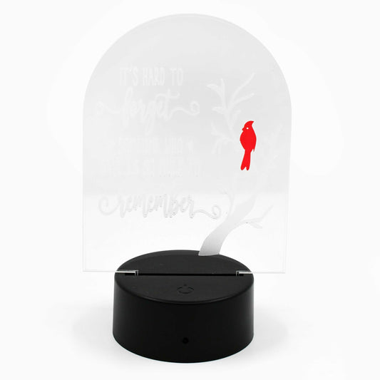 Customizable LED Lighted Memorial Plaque | Create Your Own | Glowing Creation