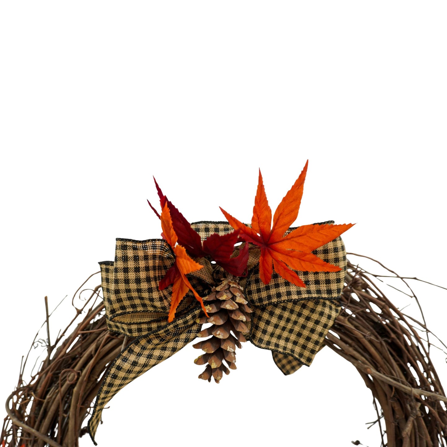 Fall Wreath | 18" x 18" | KJ Made