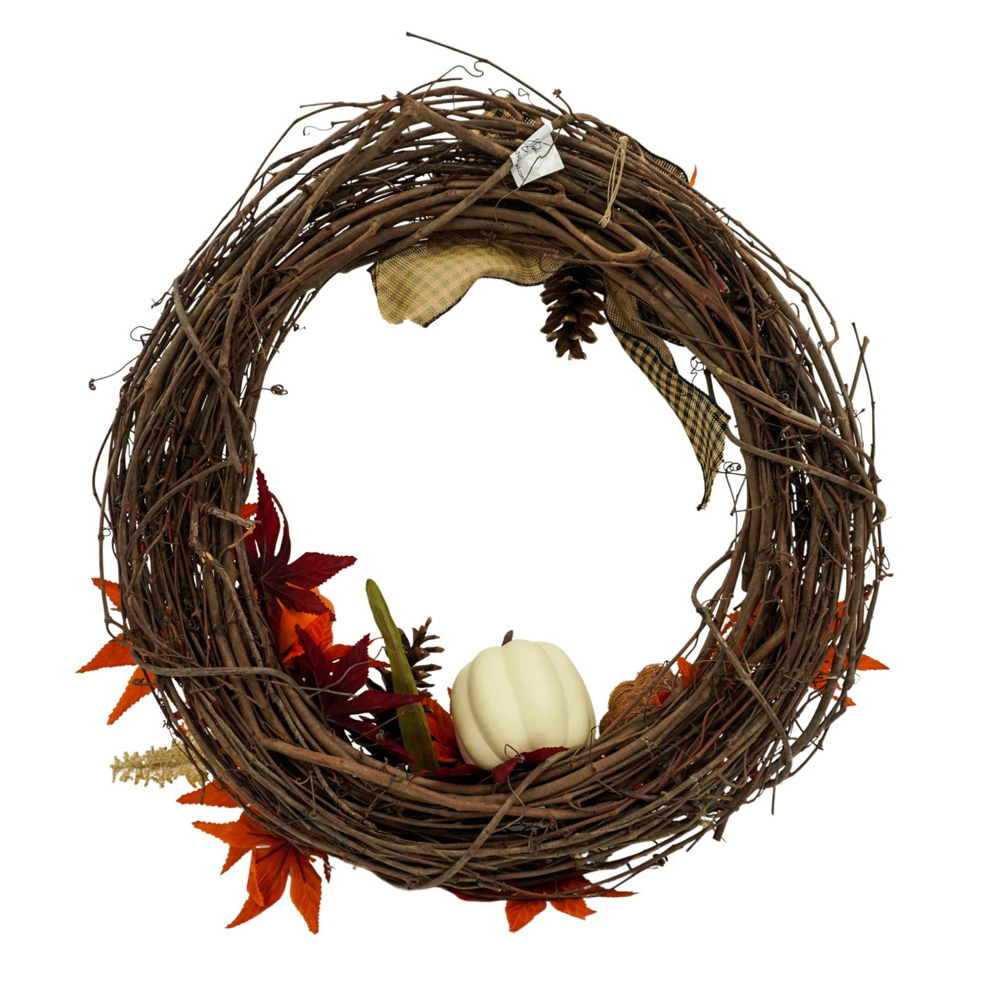 Fall Wreath | 18" x 18" | KJ Made