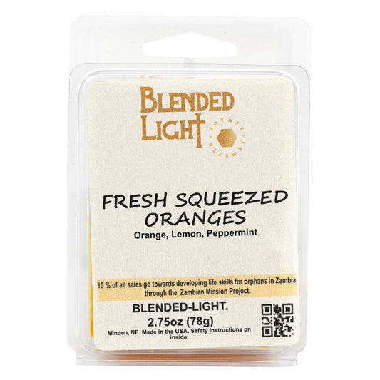 Freshly Squeezed Orange Scented Wax Melts | 2.75 oz | Blended Light