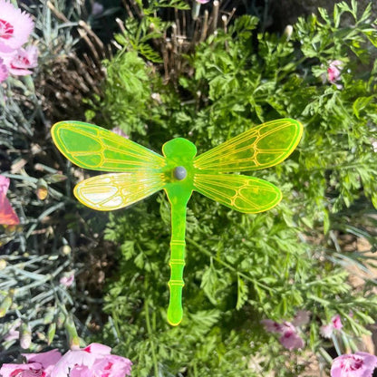 Small Dragonfly Yard Decor | Variety 4 Pack | Shipping Included | Glowing Creation