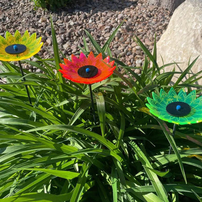 Garden Sunflower Yard Decor | Variety 3 Pack | Shipping Included | Glowing Creation