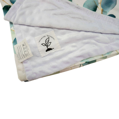 Baby Blanket | Minky Dot Collection | Growing Sprouts
