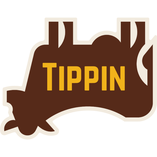 Cow Tippin Weather Resistant Sticker | HEARTlandia