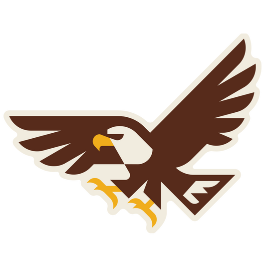 Eagle Weather Resistant Sticker | HEARTlandia