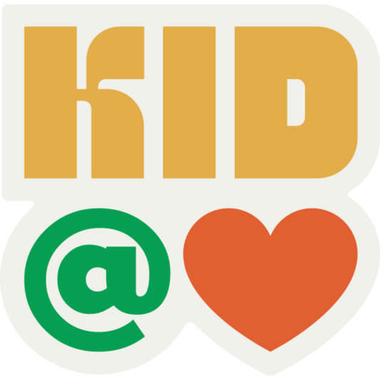 Kid @ Heart Weather Resistant Sticker | HEARTlandia