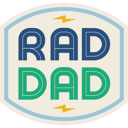 Rad Dad Weather Resistant Sticker | HEARTlandia