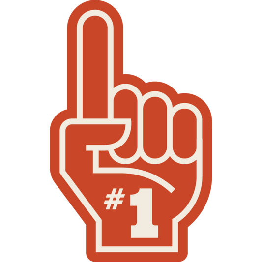 We are #1 Nebraska Huskers Weather Resistant Sticker | HEARTlandia