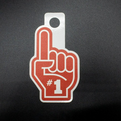 We are #1 Nebraska Huskers Weather Resistant Sticker | HEARTlandia