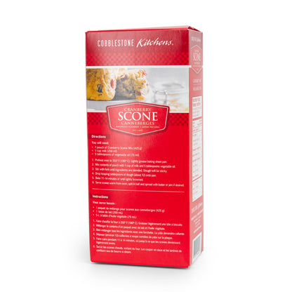 Cranberry Scone Mix | Pack of 2 | 15 oz | Cobblestone Kitchen