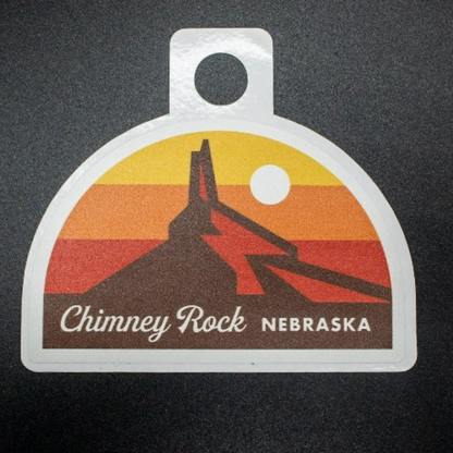 Chimney Rock Weather Resistant Sticker | HEARTlandia
