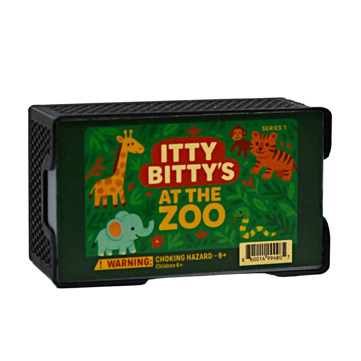 Itty Bitty's At the Zoo | Case of 10 3D Printed Zoo Animals | Black Sheep Products LLC