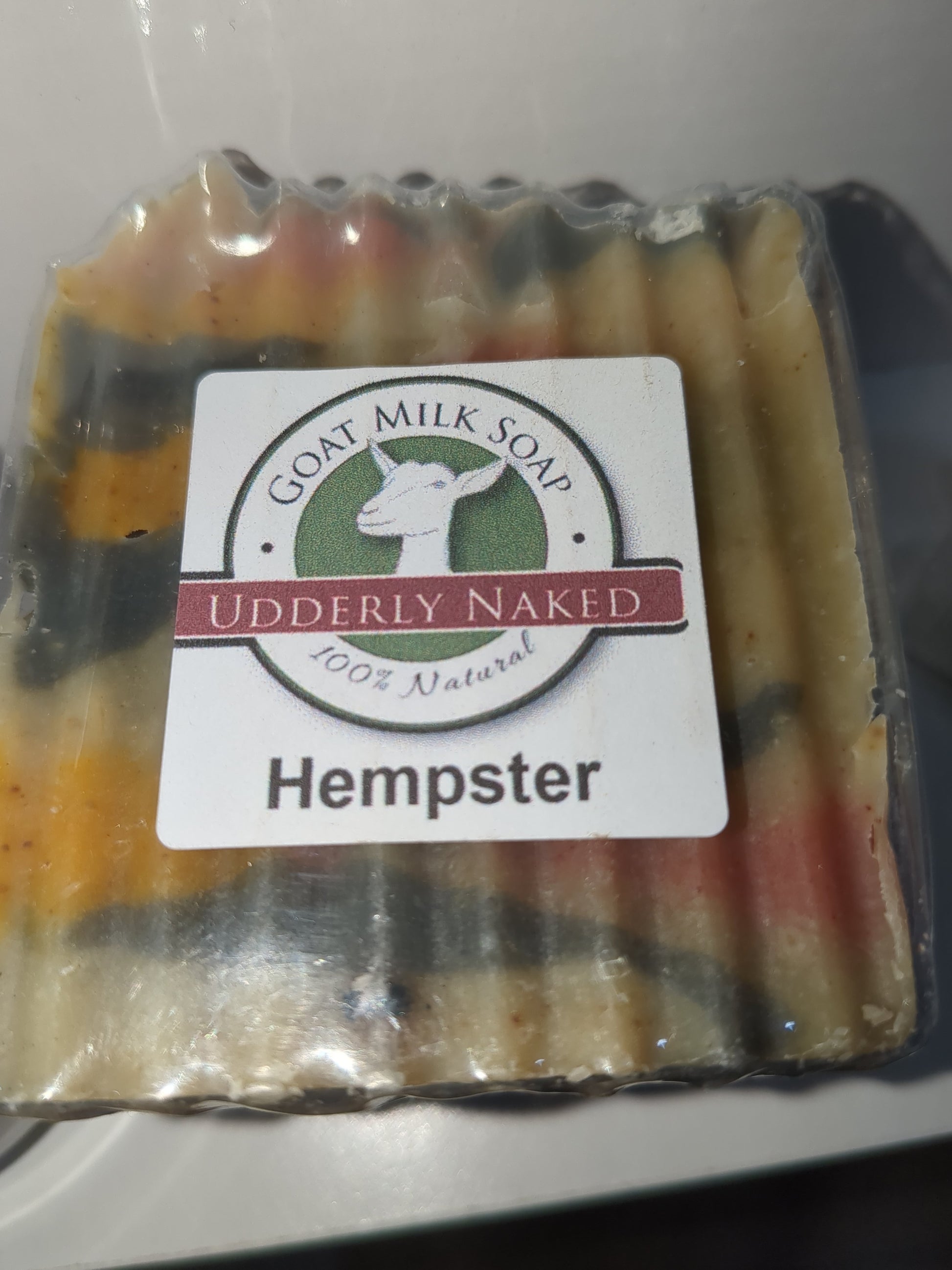 Udderly Naked goat milk soap scented Hempster UN4