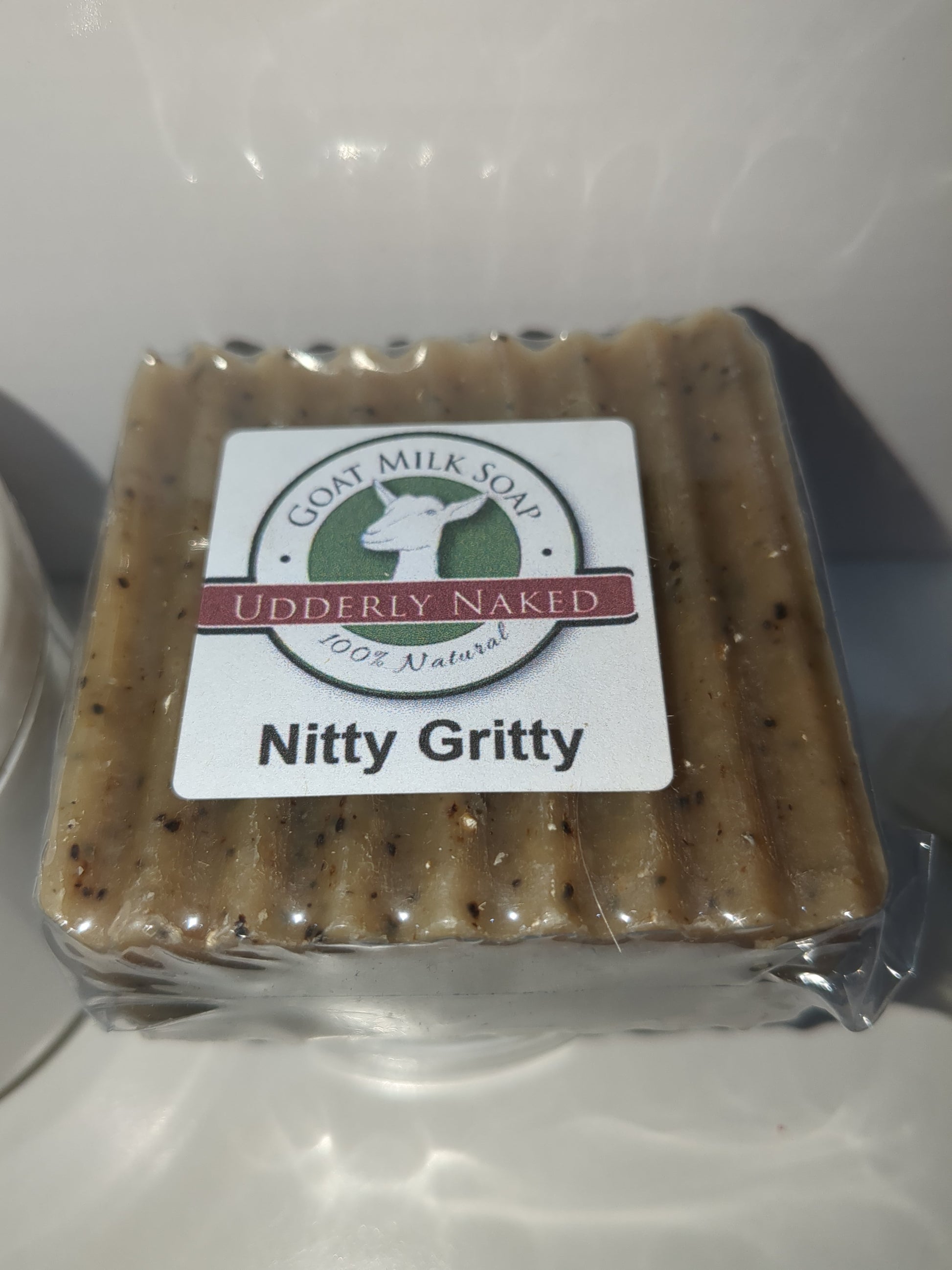 Udderly Naked goat milk soap scented Nitty Gritty UN3