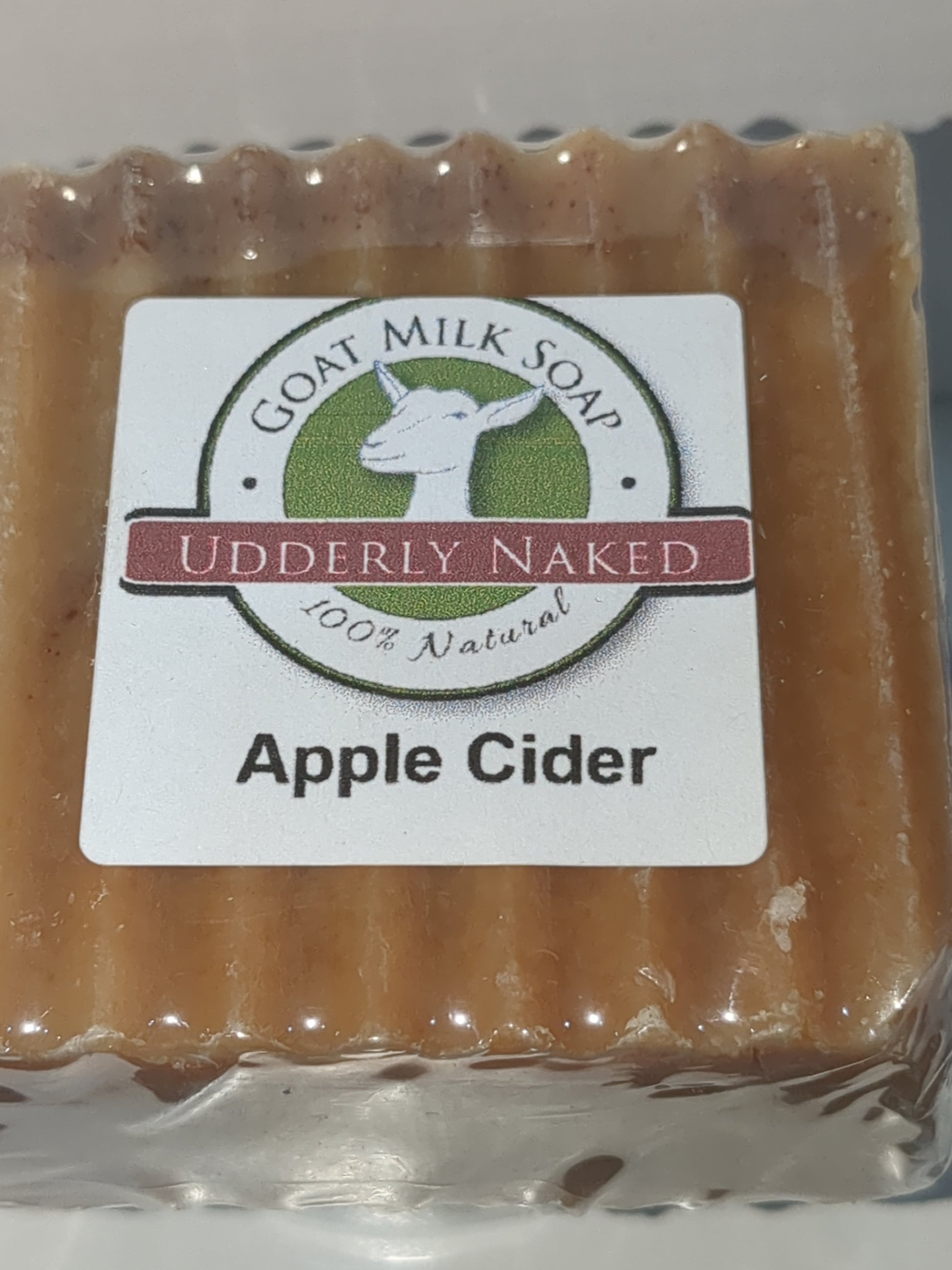 Udderly naked goat milk soap scented Apple Cider UN5