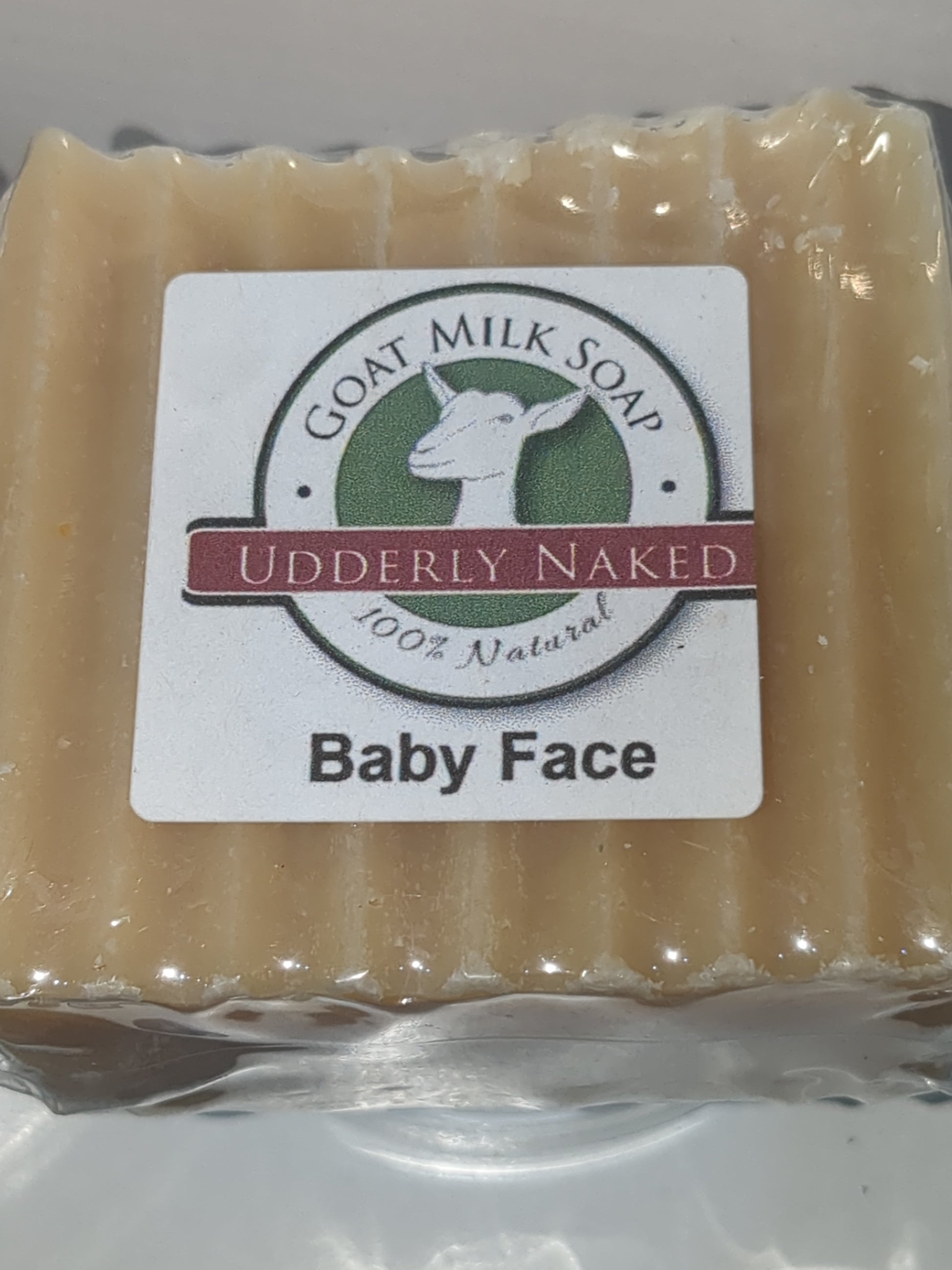 Udderly Naked goat milk soap Baby Face UN2