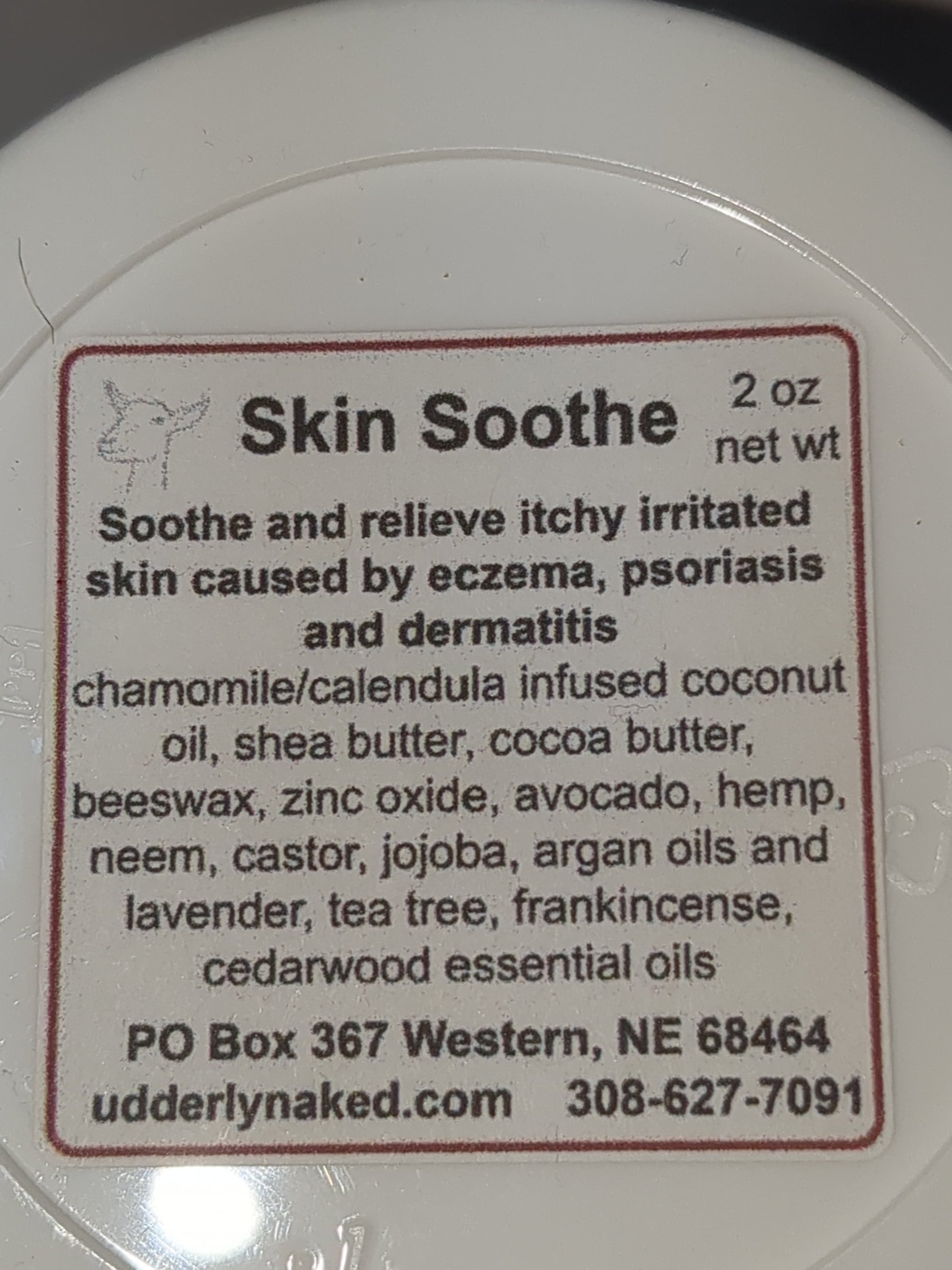 Udderly Naked Skin Soothe 2 oz UN8