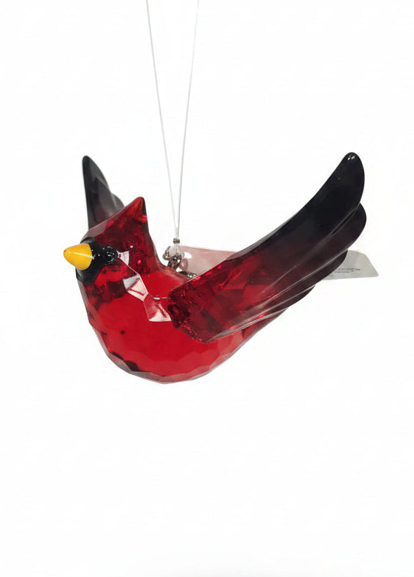Crystal Expressions Cardinal ornament with Cardinal Charm CLEARANCE O77