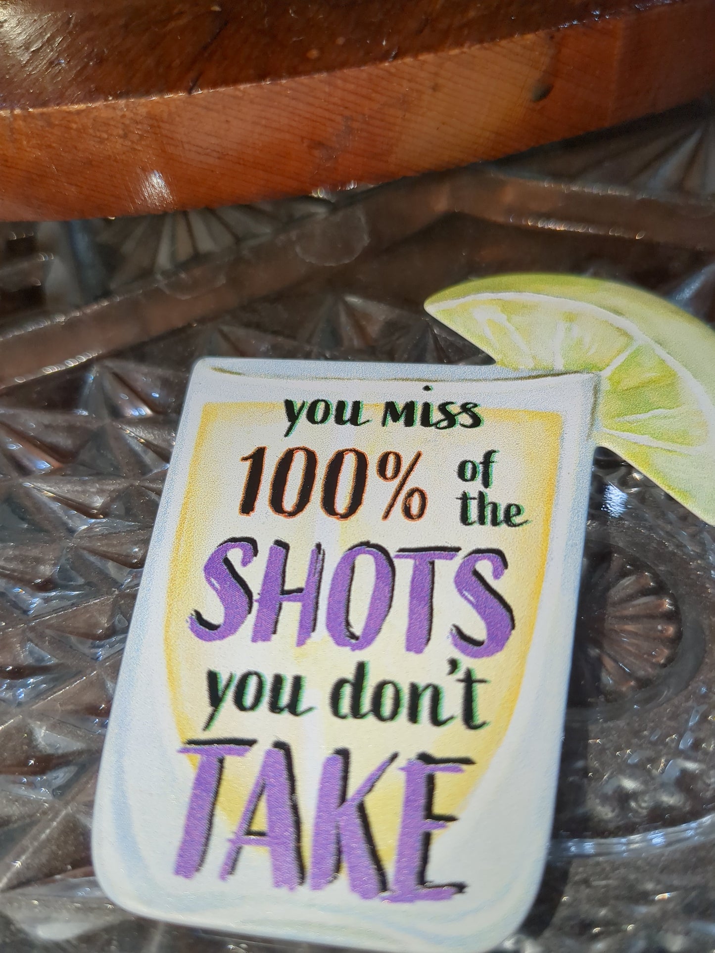 Magnet you miss 100% of the shots you don't take metal mg6