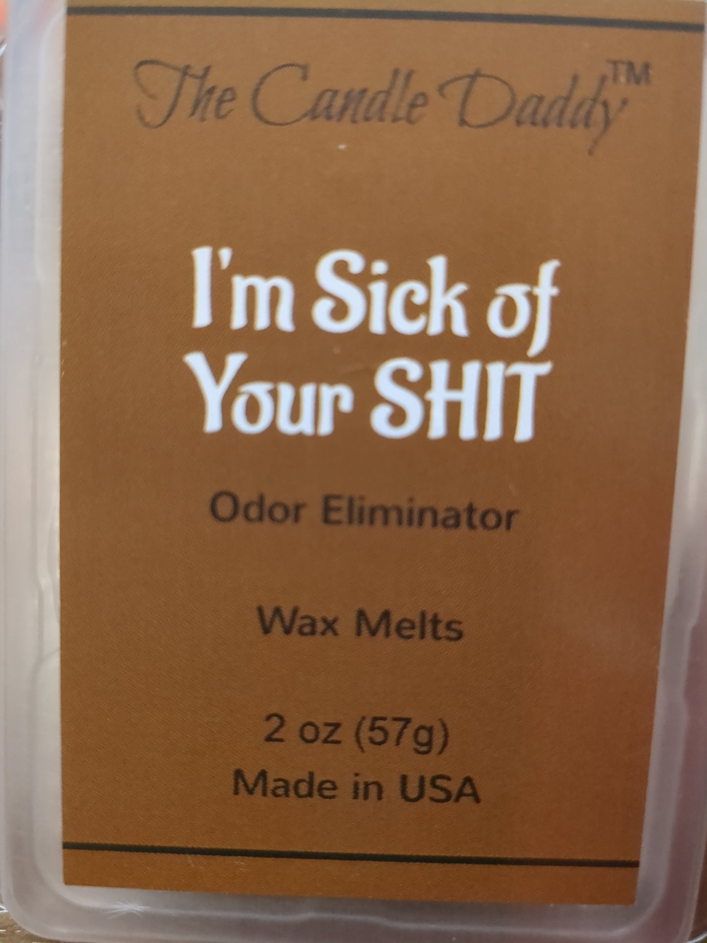 WM105 Explicit language see description for scent. 2oz wax melt