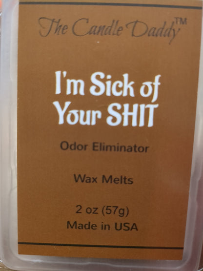 WM105 Explicit language see description for scent. 2oz wax melt