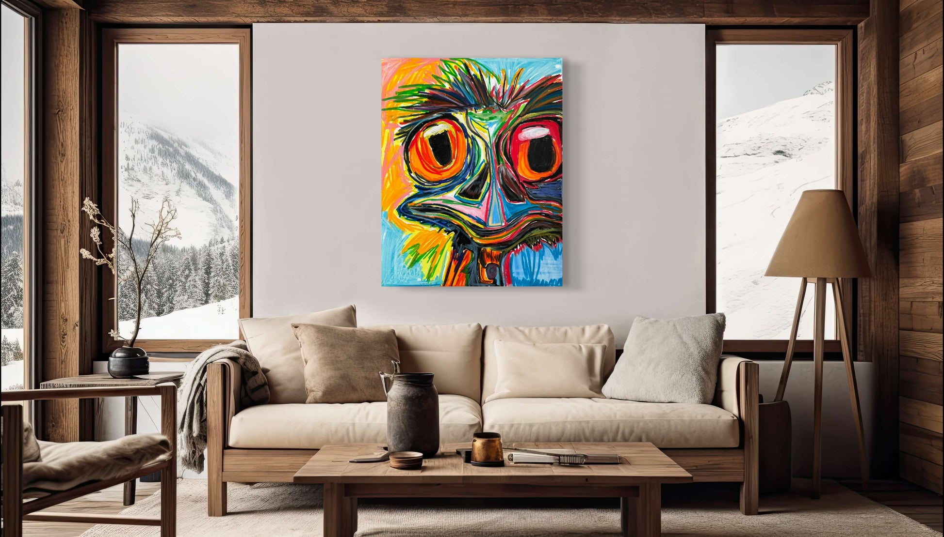 The Ostrich - Art Prints
