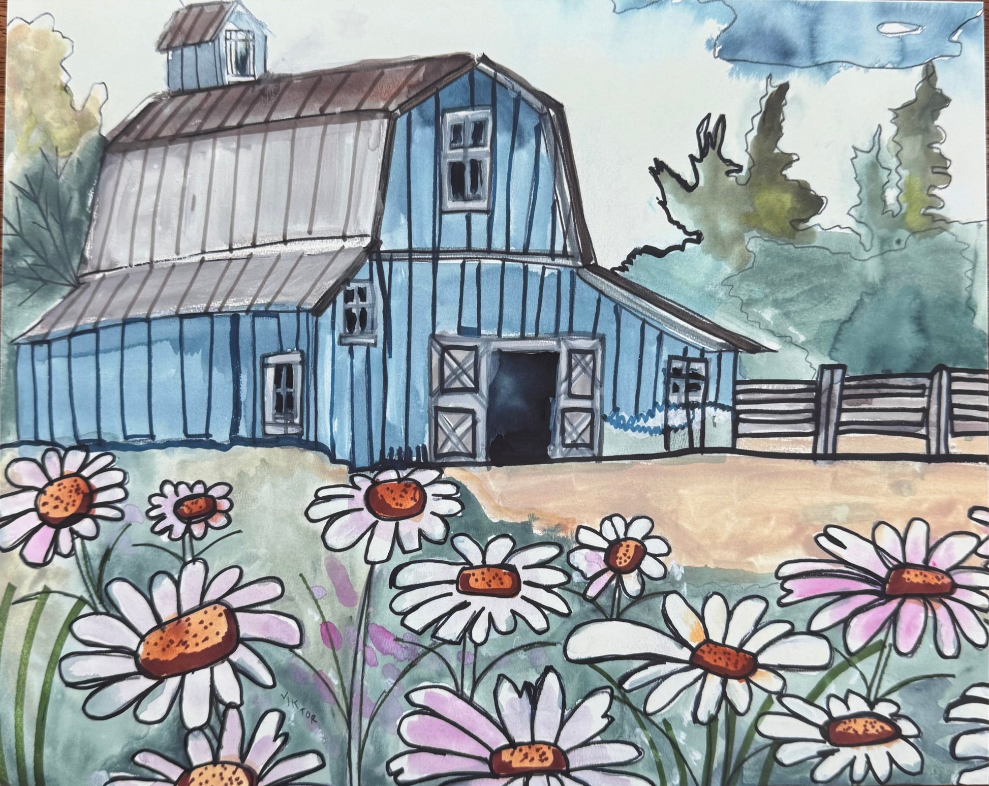Daisy - Art Prints