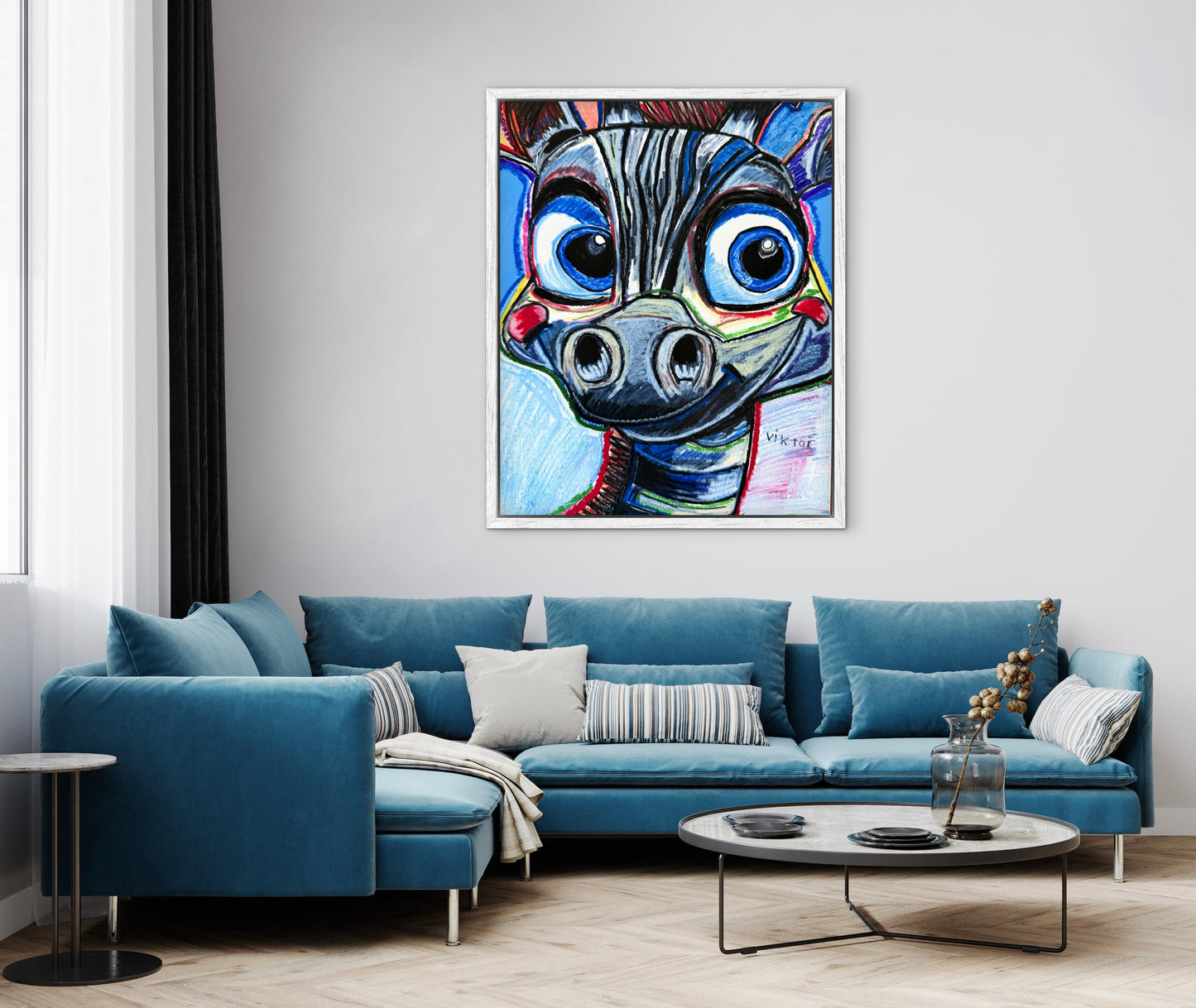 Baby Zebra - Art Prints