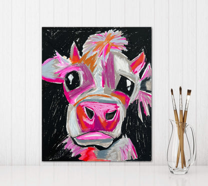 Barbie Cow - Art Prints