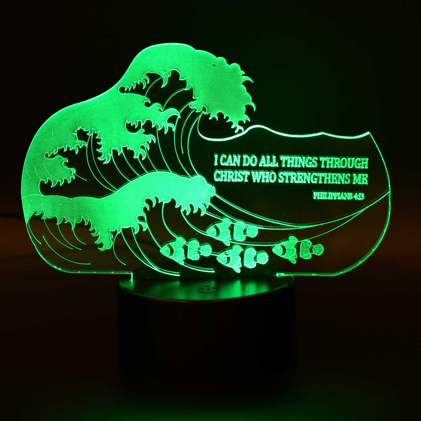 Inspirational LED Lighted Plaque | Multiple Sayings | Glowing Creation