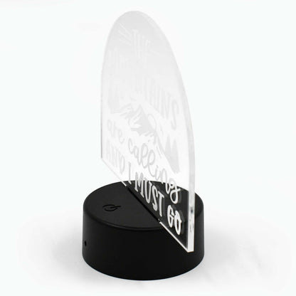 Inspirational LED Lighted Plaque | Multiple Sayings | Glowing Creation