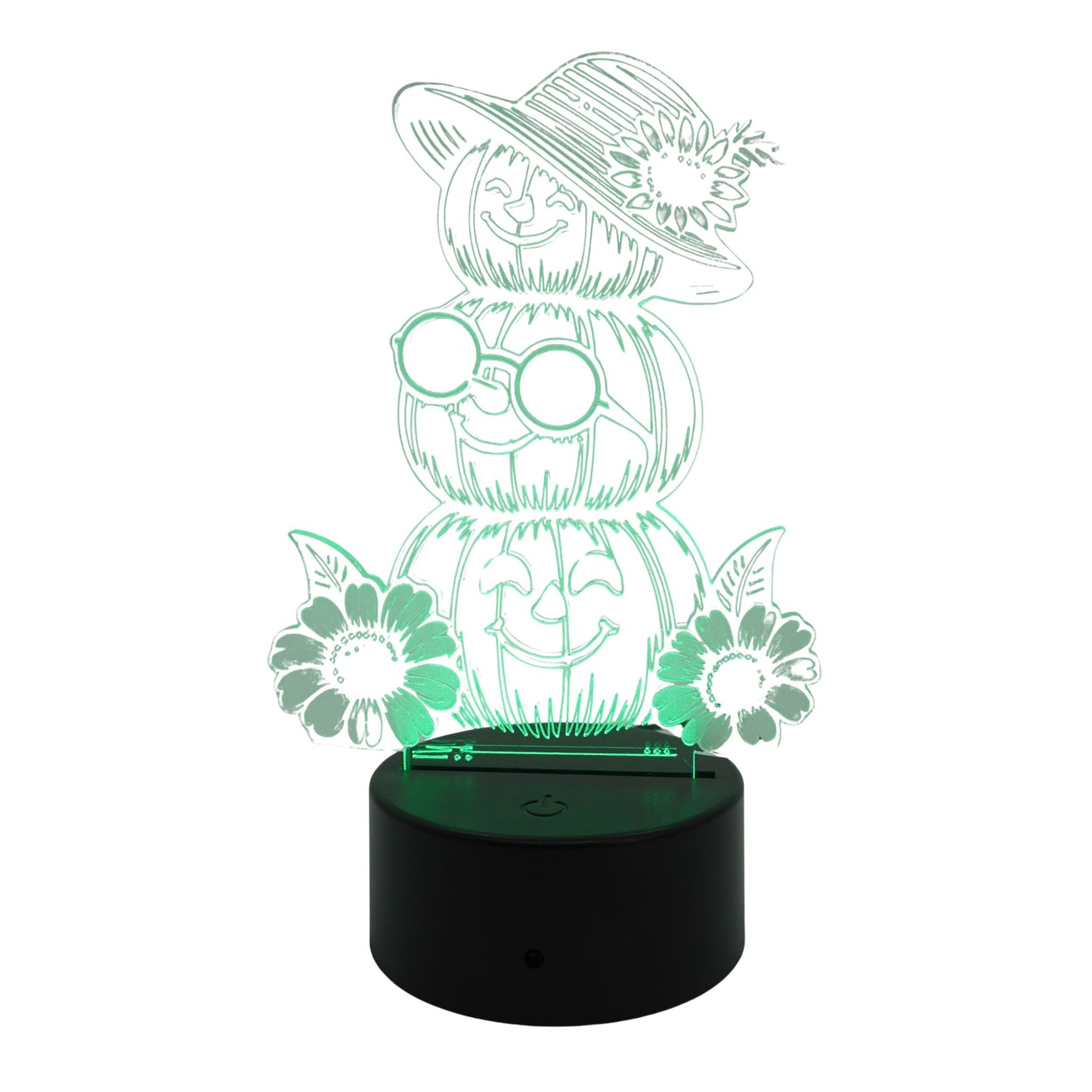 Halloween Theme LED Lighted Plaque | Multiple Sayings | Glowing Creation