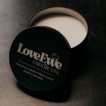 Cedar + Sandalwood Scented Candle | 6 oz | Love Ewe Candle Company
